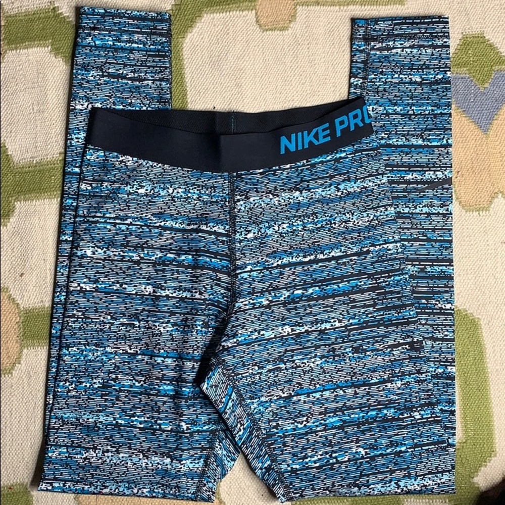 Nike Pro Warm Leggings Training Tights Size Small